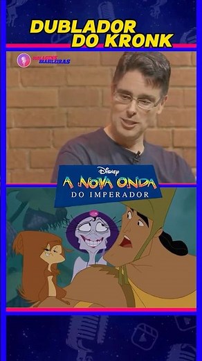 Guilherme Briggs |Dublador do Kronk em A Nova Onda do Imperador! #dublador #guilhermebriggs #kronk
