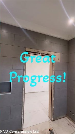 Building in Ghana: Tiling Progress