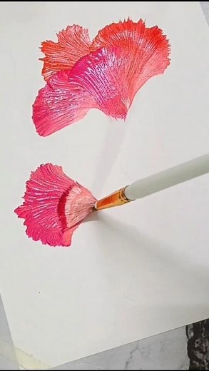 Easy Hibiscus Acrylic Painting 🌺 | Simple Floral Art #hibiscus painting