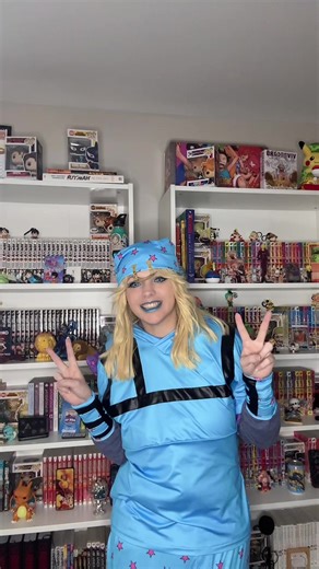 MORE JOJO COSPLAYS COMING SOON I PROMISE (fake body) #jojosbizarreadventure #cosplaygirl #gyrozeppeli #johnnyjoestar #diobrando