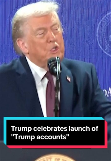 "For the first time ever, we're going to give every newborn American c... | finance