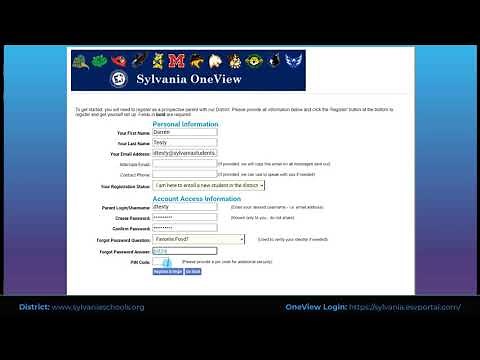 OneView - Create a Parent Account