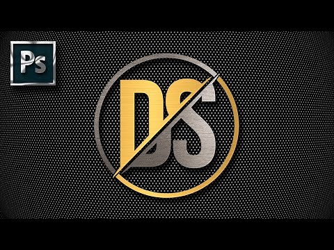 SIMPLE METAL LOGO DESIGN IN PHOTOSHOP | PHOTOSHOP TUTORIAL