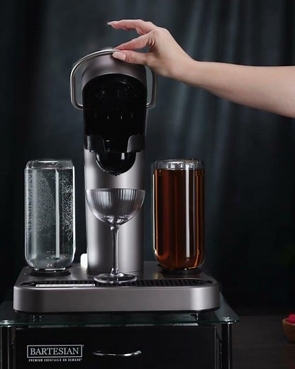 Bartesian brings lounge-quality cocktails home—crafted to perfection at the push of a button.