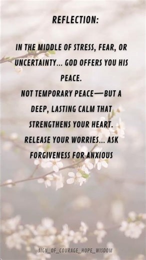 Receive God’s Peace – 2 Thessalonians 3:16 | Daily Catholic Bible Verse & PrayerReflections