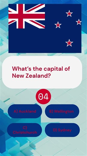 Capitals Challenge #24: New Zealand 🇳🇿