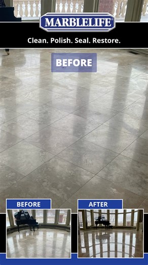 Transform your marble surfaces with MARBLELIFE—the trusted leader in marble polishing and restoration. We bring back the natural brilliance of your floors. Love your floors again with MARBLELIFE. #MARBLELIFE #MarblePolishing #MarbleRestoration #StoneCare #FloorRestoration #NaturalStone #Terrazzo #Travertine #Granite #HomeRenovation #LuxuryInteriors #BeforeAndAfter #FloorCare #ShineOn #LoveYourFloorsAgain | MARBLELIFE of Central Ohio