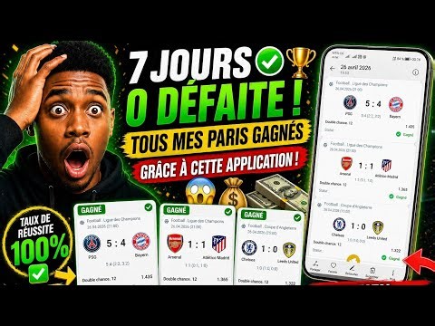 😱 7 jours sans perdre… cette application a changé mes résultats 💸📊