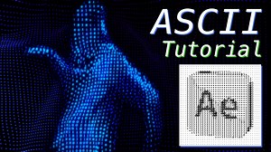 How To Make ASCII Art from Footage - After Effects Tutorial (Simplest Method)