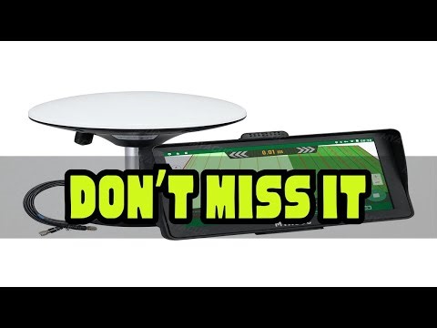 Tractor GPS Navigator 7" Touch Screen GNSS Agricultural Farming Navigator Suitable for Spraying Plo