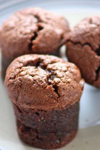Recette de mini muffins au chocolat moelleux