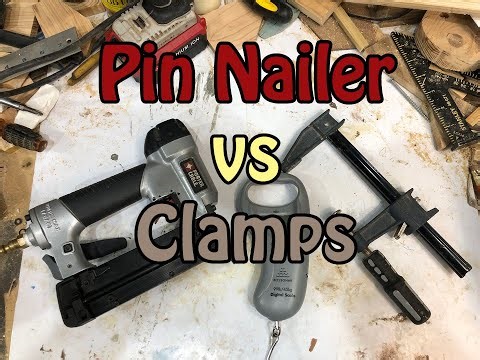 Clamping Experiment - Pin Nailer vs Clamps