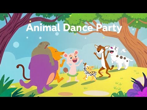Animal Dance Party | Animal Dance Party Song | Animal English Song Lyrics