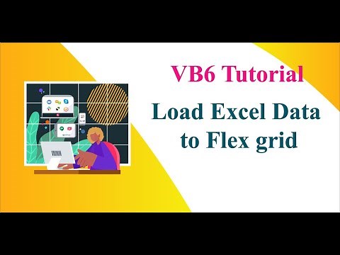 Load excel sheet data to ms flex grid in vb6. importing ms excel records to ms flex grid in vb6