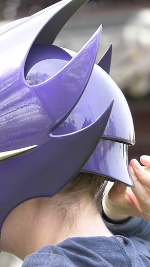 When making Zero's helmet from Code Geass, I really wanted the back part to fold up just like the helmet does in the movies. Here's the full helmet build video: https://youtu.be/QCdEdFUXzc4 | Punished Props Academy