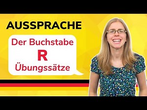 Aussprache - Das R - Übungssätze - German to Go