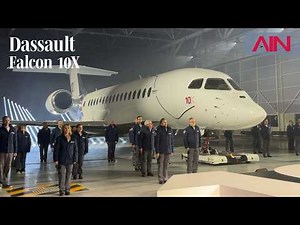 Dassault’s New Falcon 10X Business Jet Takes Its Debut Bow in Bordeaux – AIN