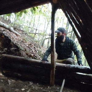 48K views · 1K reactions | Primitive Bushcraft Shelter Build with Hand Tools #wargehbushcraft #camping #camp #campinglife #campingvibes #kamp #bushcraft #bushcrafting #bushcrafter #outdoors #cooking #outdoorscooking #bbq #wild #wilderness #hike #winter #wintercamping #snow #snowstorms #survival #dog #doglovers #malinois | Wargeh Bushcraft | Facebook