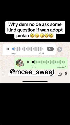 Why dem no de ask some kind question if wan adopt pinkin 🤣🤣🤣🤣🤣 | adopt pet