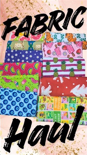 Cute Fabric Haul 😍 | Quirky Prints from Crunky Funky | Crafting & Sewing Essentials