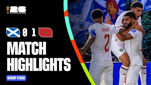 Highlights | Scotland 0-1 Morocco | FIFA World Cup 2026™