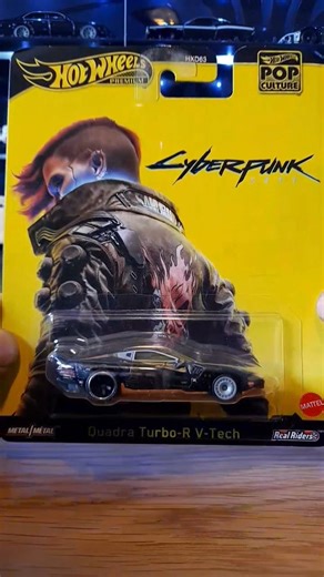 Hotwheels Cyberpunk Quadra Turbo R V-Tech