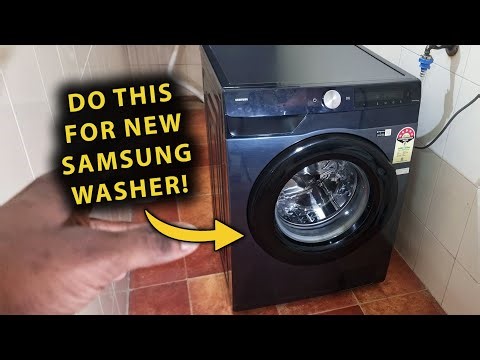 New Samsung Washing Machine? 🤔 Do THIS Before Your First Wash! 👕