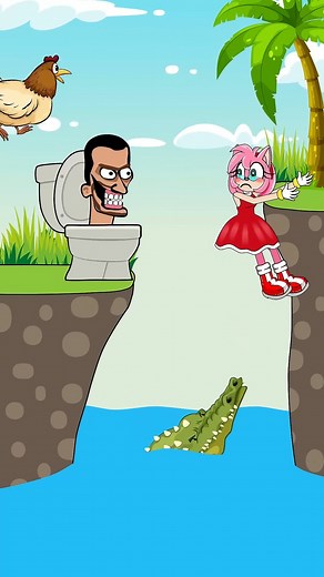 461K views · 1.3K reactions | Sonic saves Amy and her baby #animation #cartoon #foryou #reelsvideo | Gaming Alien | Facebook