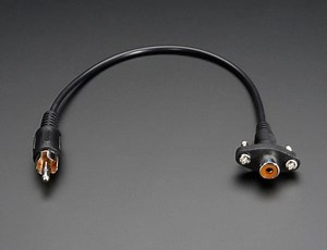 NEW PRODUCT – Panel Mount RCA (Composite Video, Audio) Cable