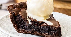 Chocolate Brownie Pie