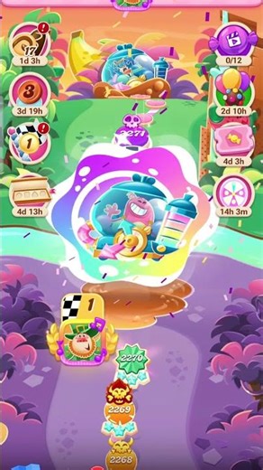 Candy Crush Saga Event Level Completed Character 3