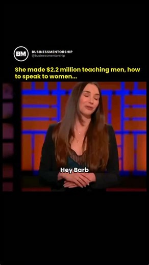 Business Mentorship on Instagram: "Blaine Anderson’s Dating By Blaine offers men dating coaching through online courses and personalized advice. She sought $100,000 for 2% equity, but Mark Cuban invested $100,000 for 10%, citing the business's scalability and growing demand. Founded in 2020 after Blaine lost her travel agent job, the company now thrives, helping men build confidence and relationships. By 2024, it’s valued at $4M. Media: Sony Pictures Television YT #entrepreneurmind"