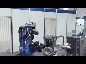 【安川電機】2015 国際ロボット展：ロボットとアプリケーションの融合 - スポット溶接機能 -