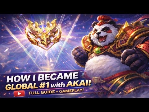 GLOBAL #1 Akai – Secrets, Builds & Winning Strategy! Mobile Legends