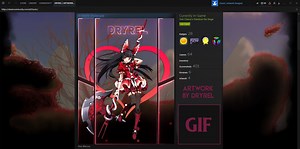 Rory Mercury (GATE) | Animated Steam Artwork, DryreL