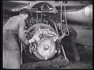 Heinkel He 280 Bau und Montage des Heinkel Strahltriebwerks