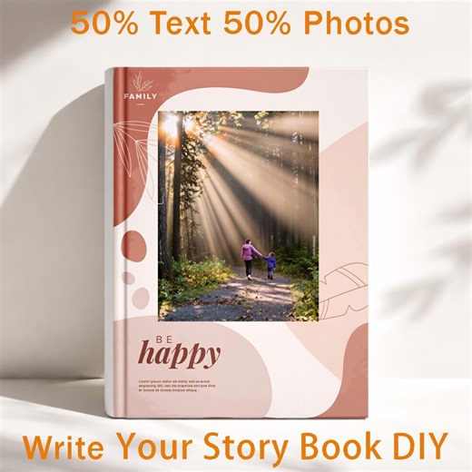 Custom Photo Book With Words, Personalized Story Album, Unique Memory Gift - Etsy