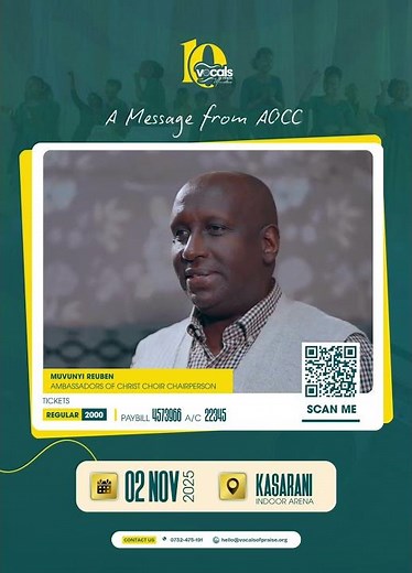 Ambassadors of Christ, Rwanda Are Coming to Nairobi! | VOP@10 🎶
