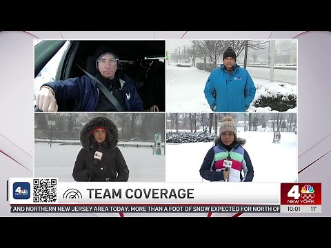 STORM COVERAGE: Winter storm slams New York, New Jersey; watch real-time updates