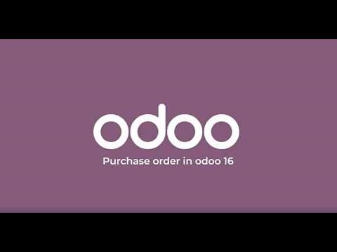 How to Create a Purchase Order In Odoo16 | Odoo16 Tutorial