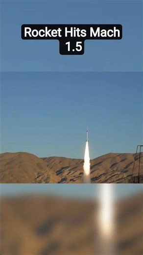 My Model Rocket Hit 188,000 FT at Mach 1.5! 🚀🌍