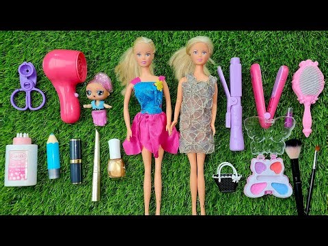 A Big Surprise Came Out of This Beauty Kit 😱 | Barbie’s Magical Makeup | Doll Play Time
