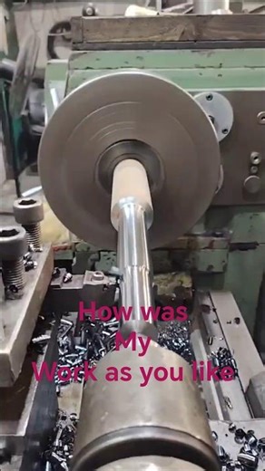 You Won’t Believe This Scrap Transformation 😱 | Perfect Mirror Finish Shaft #satisfying #machinist