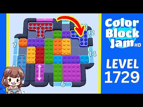 Color Block Jam Level 830 (1729) Solution Walkthrough