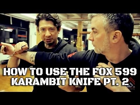 Doug Marcaida Shows How To Use The 599 FOX Karambit Knife | Pt 2 of 4