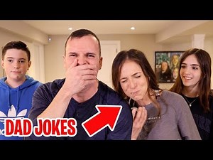 TRY NOT TO LAUGH CHALLENGE!! - DAD JOKES PART 5