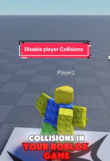 How to Disable Player Collisions in Roblox Studio