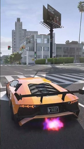 Lamborghini Aventador Mod Looks INSANE in FiveM 🤯 #gta5 #fivem #automobile #gaming #gta #gameplay