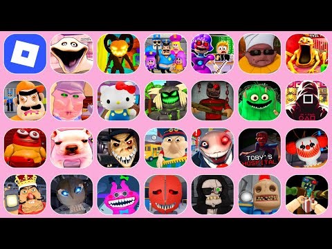 ROBLOX.HUNGRY WORM PRISON.BRUNO'S FAMILY.AUNTIE ODIE'S.RED LARVA BARRY'S.PIBBLE PRISON.GRANNY PRISON