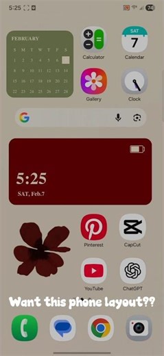 phone layout tutorial!! #foryou #shorts #aesthetic #tutorial